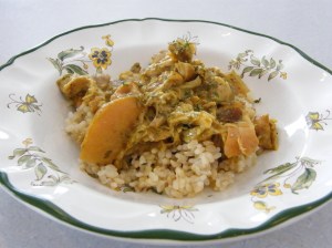 currygingerpearchicken