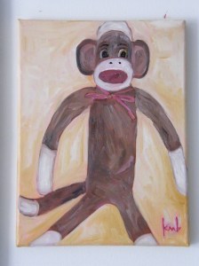 sockmonkeypainting