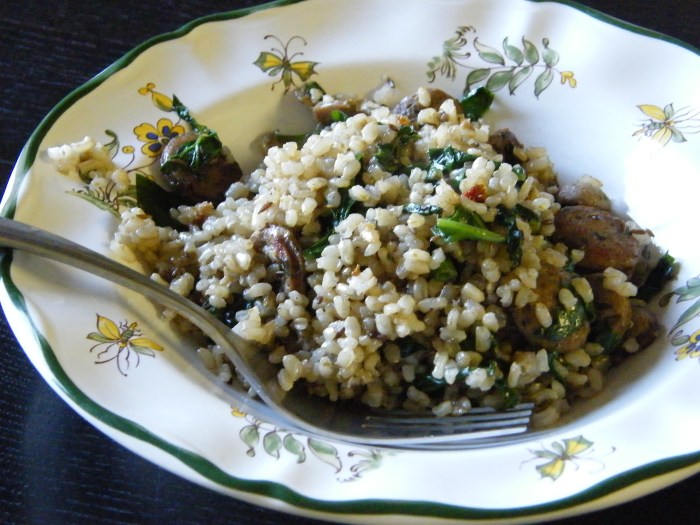 spinachcuminrice