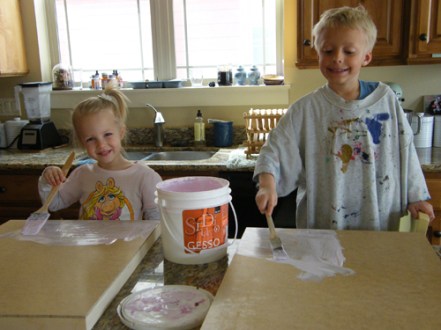 prepping wood boards